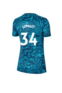 Tottenham Hotspur Clement Lenglet #34 Fotballdrakt Tredje Klær Dame 2022-23 Korte ermer